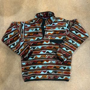 Patagonia Synchilla Snap-T Pullover  Geometric Size Medium